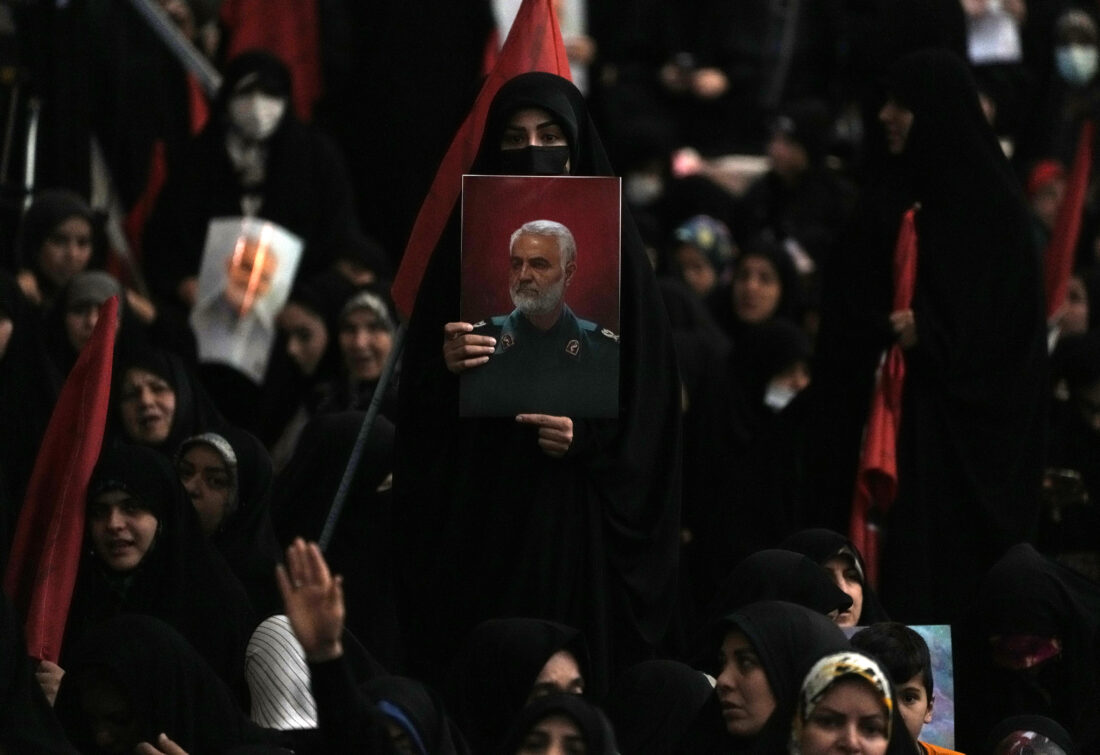 Thurs. 8:41 a.m.: Bombings hit event for Iran's Gen. Qassem Soleimani, a shadowy figure slain in 2020 US drone strike | News, Sports, Jobs - Vimarsana News
